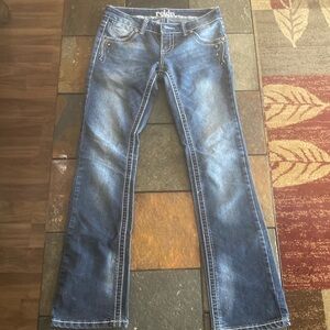 Reign Women's Boot Cut Jeans - Classic Blue